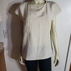 Valentino Vinage Ivory Beautiful Blouse Sz Made in Italy